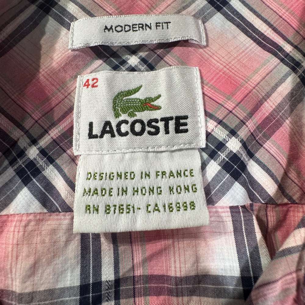 Lacoste Men’s button-down shirt